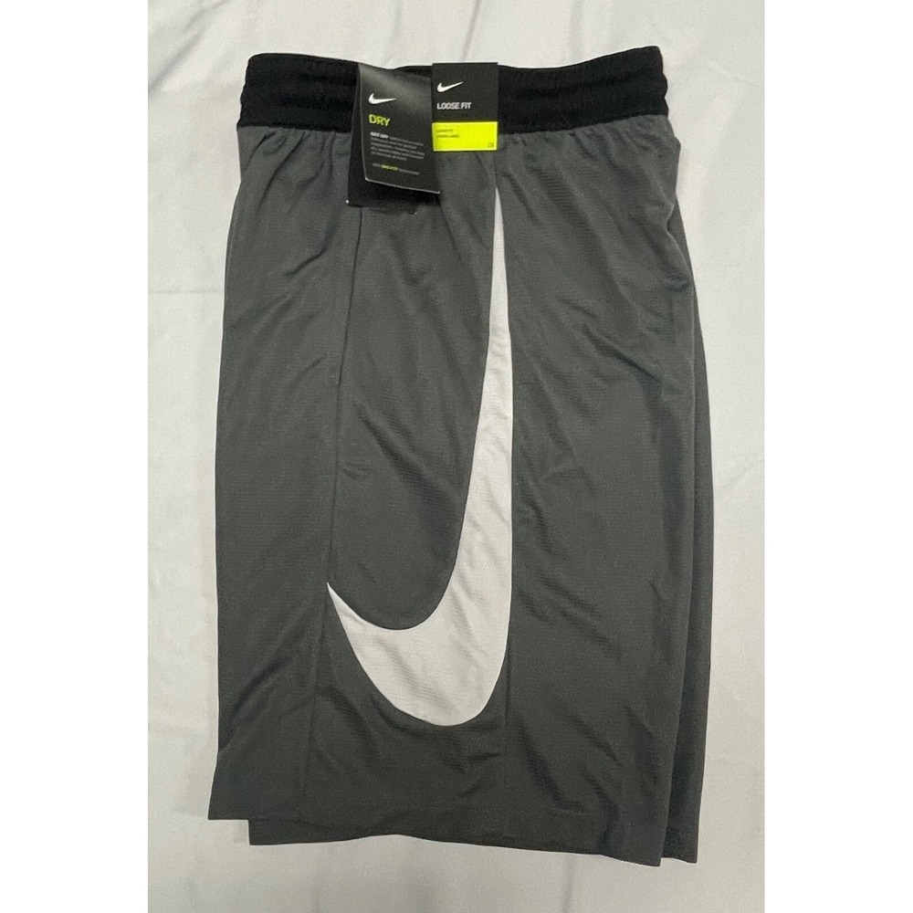 NIKE MENS‎ LOOSE FIT CU4327-068 GREY BLACK WHITE MEDIUM